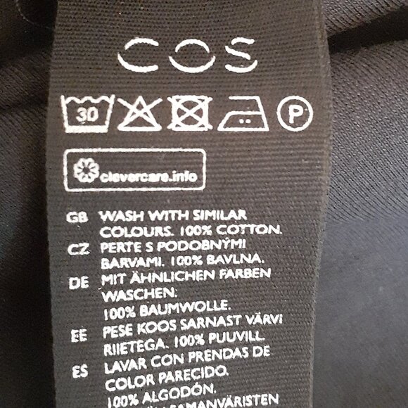 COS One-Shoulder Tee Shirt Dress NWT - Picture 11 of 16